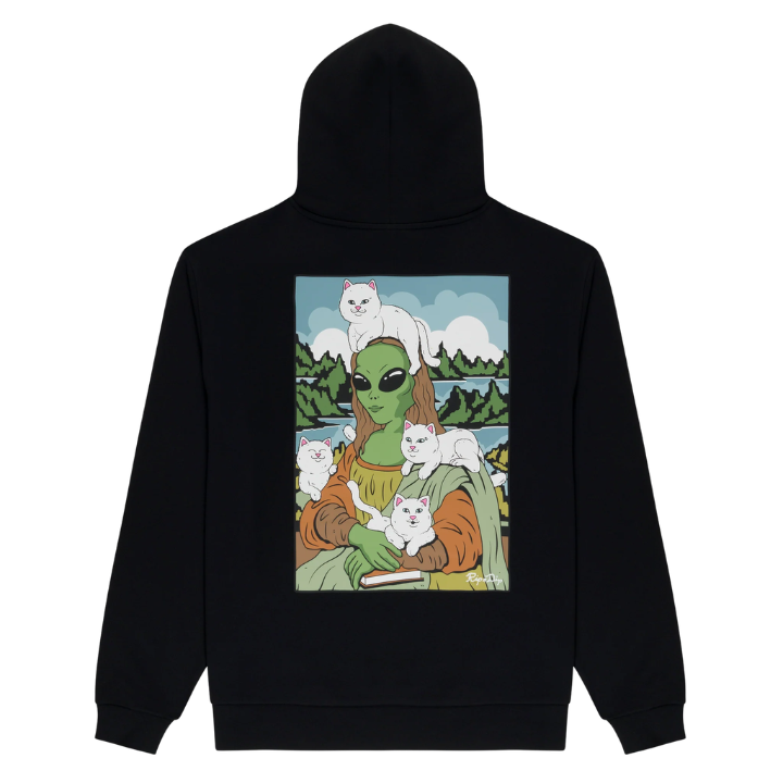 HOODY HERE ALL ALONG - BLK